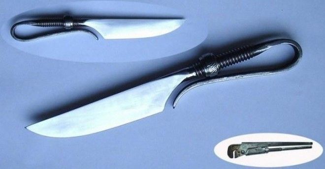Ножи, сделанные из совершенно неожиданных вещей 57