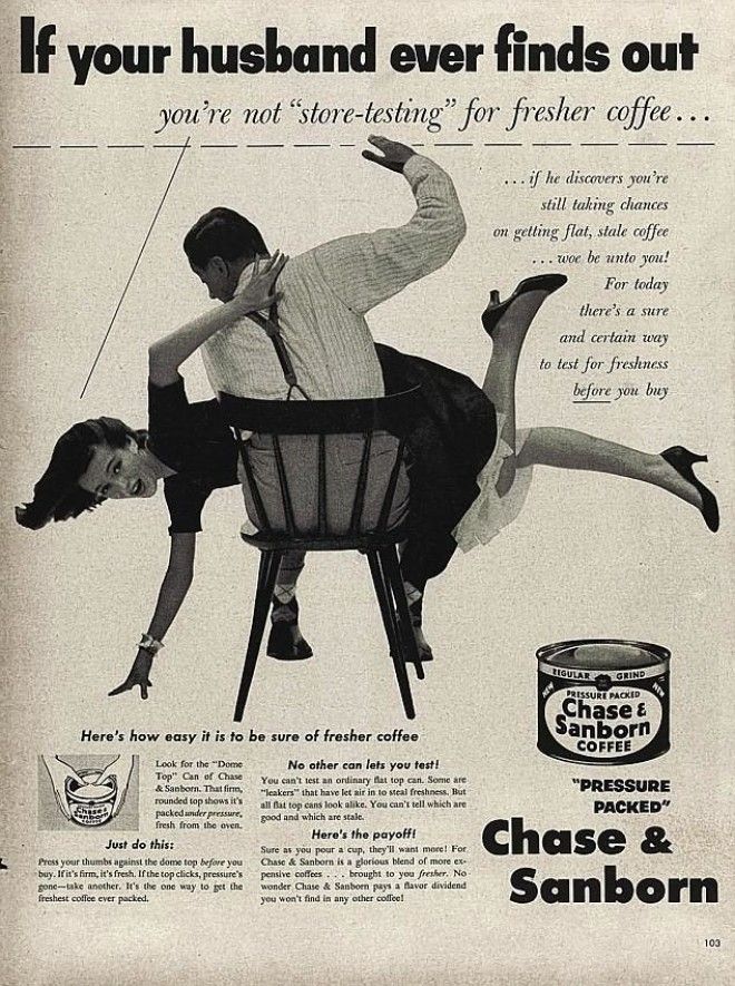 Место женщины в обществе: сексисткие рекламные плакаты 50-х и 60-х годов 22