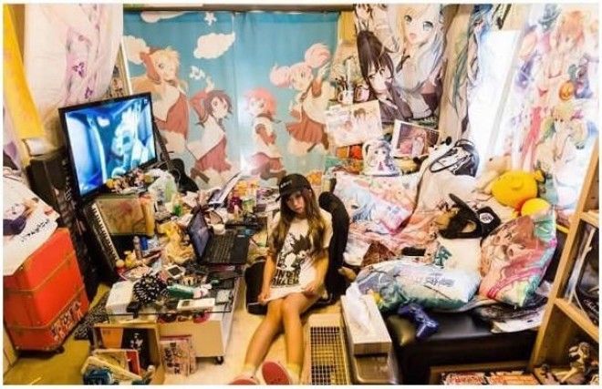 Комнаты японских девушек-отаку 36
