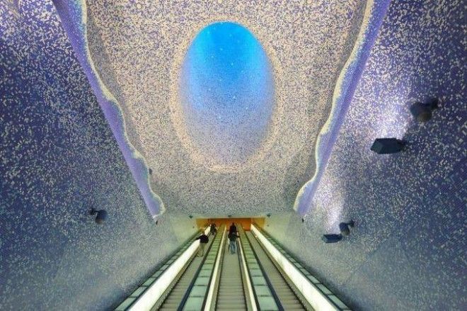 Топ 10 самых красивых станций метро в мире 46
