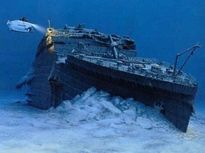 Фото затонувшего Титаника 72
