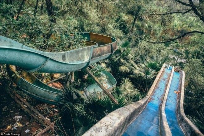 Заброшенный аквапарк во Вьетнаме 36
