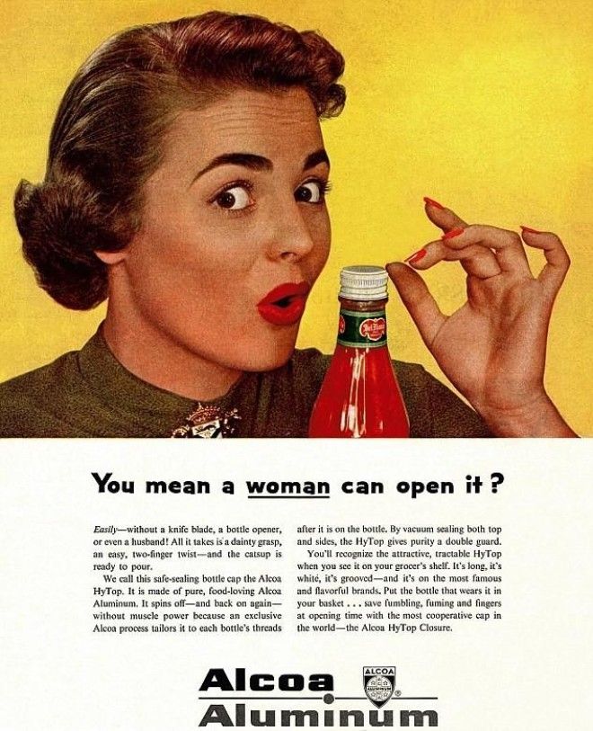 Место женщины в обществе: сексисткие рекламные плакаты 50-х и 60-х годов 21