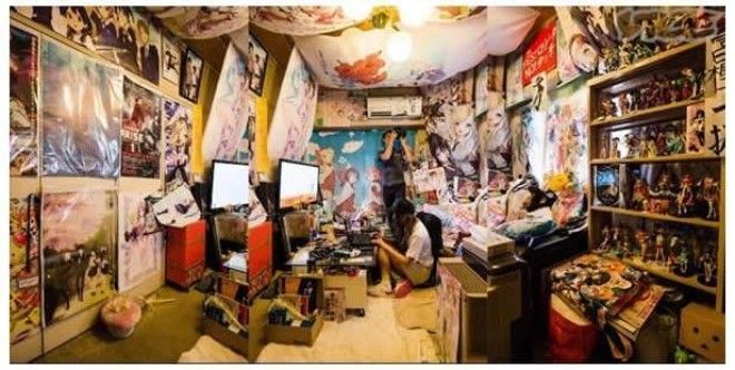 Комнаты японских девушек-отаку 35