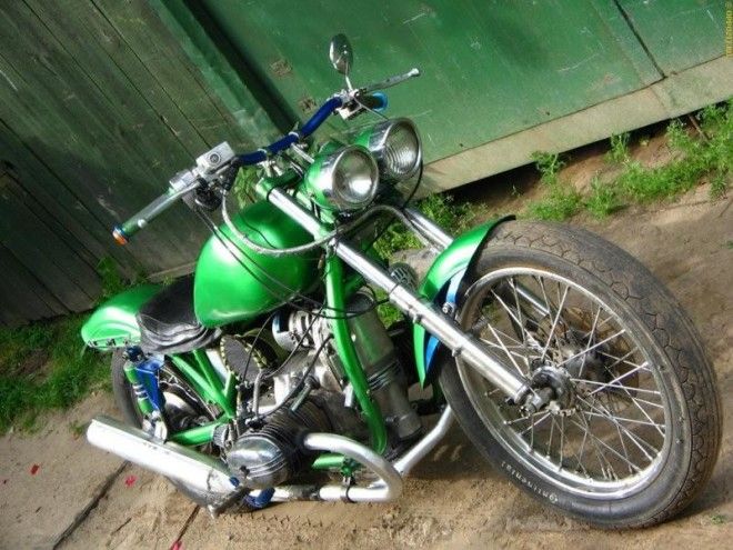 30 примеров шикарного тюнинга мотоцикла «Урал» 52