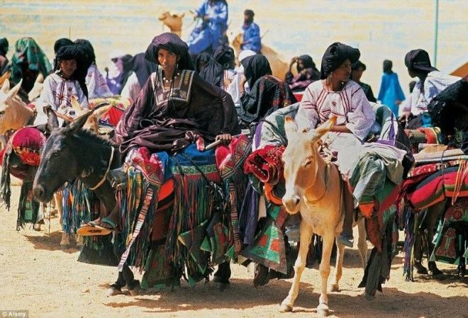 Африканский народ туареги, у которых царит матриархат 46
