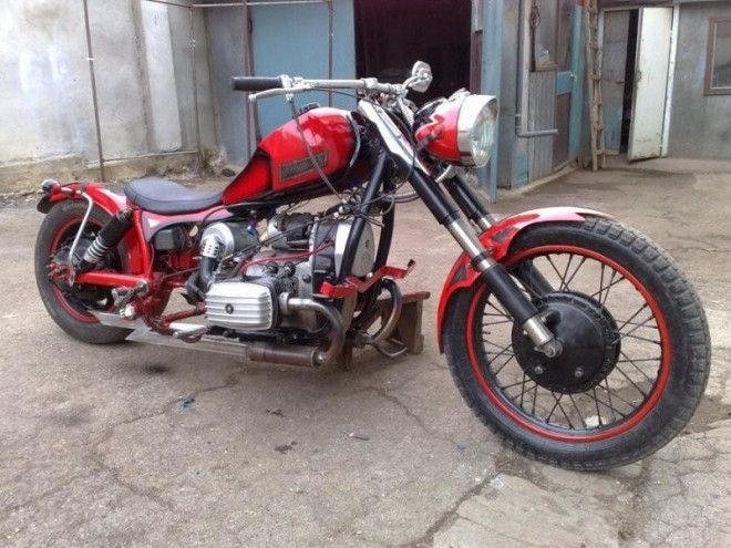 30 примеров шикарного тюнинга мотоцикла «Урал» 49