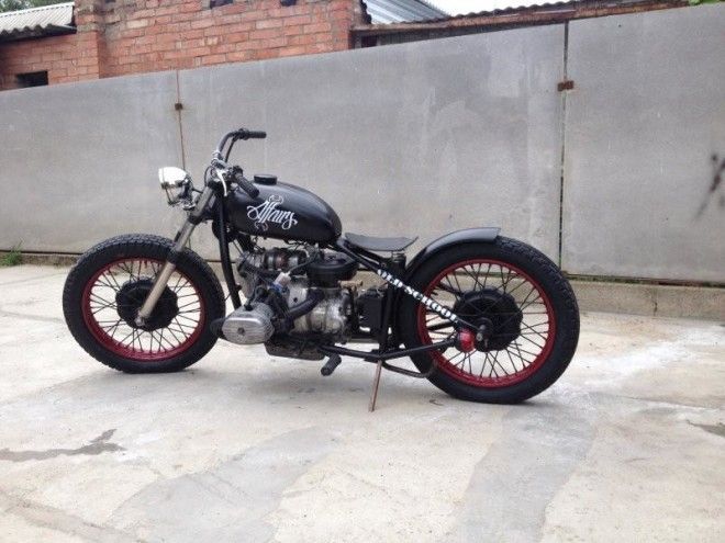 30 примеров шикарного тюнинга мотоцикла «Урал» 56