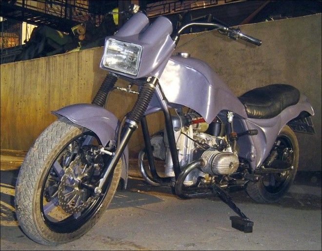 30 примеров шикарного тюнинга мотоцикла «Урал» 57