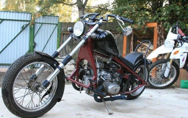 30 примеров шикарного тюнинга мотоцикла «Урал» 60