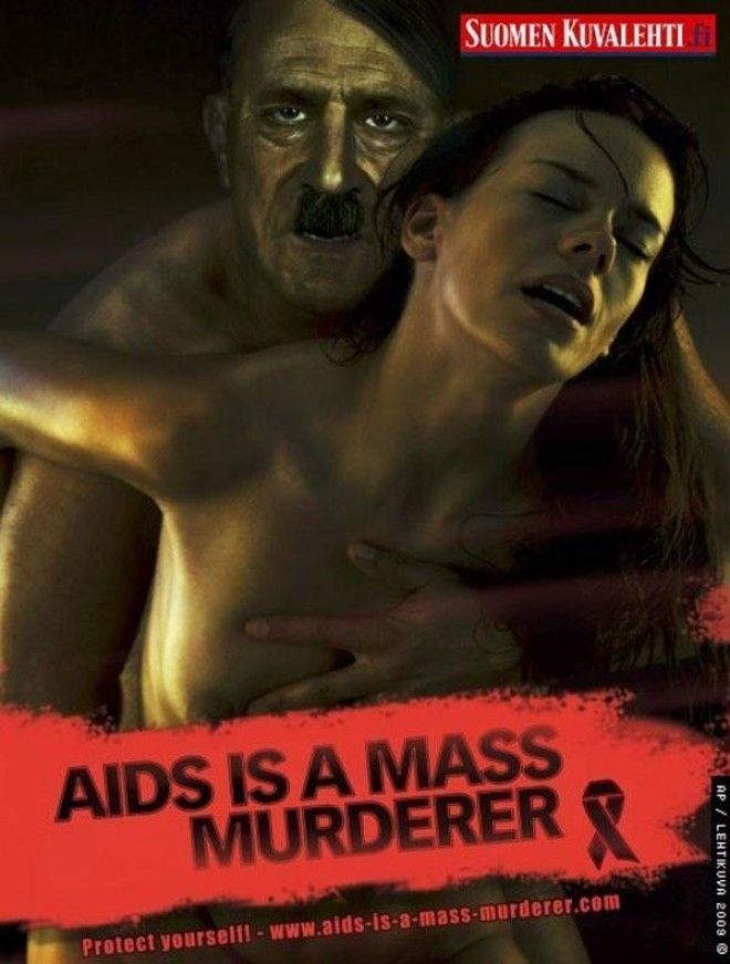 Креативная реклама пропаганды безопасного секса 40