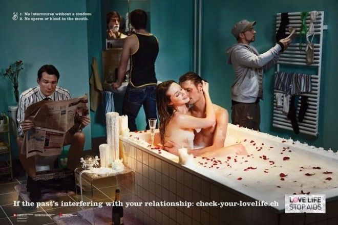 Креативная реклама пропаганды безопасного секса 48