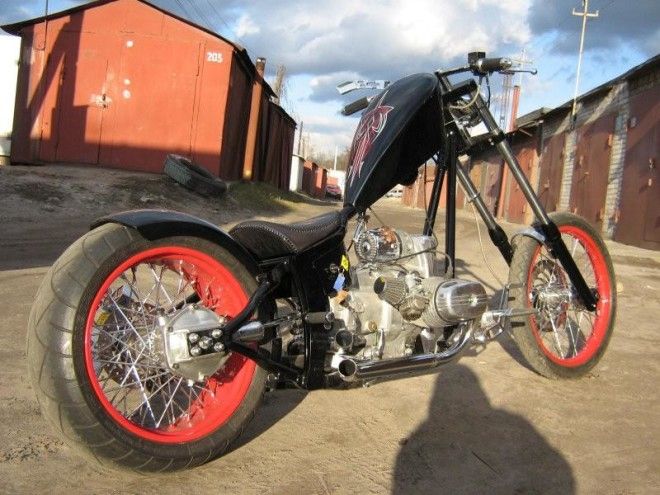 30 примеров шикарного тюнинга мотоцикла «Урал» 59