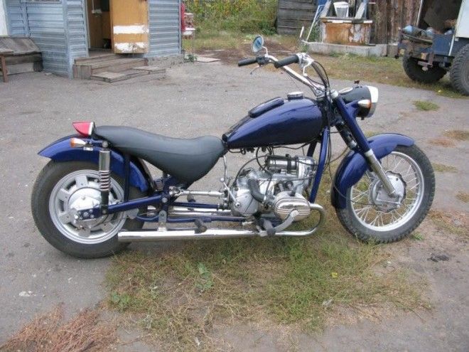 30 примеров шикарного тюнинга мотоцикла «Урал» 58