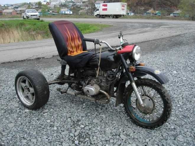 30 примеров шикарного тюнинга мотоцикла «Урал» 57
