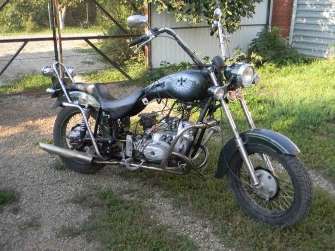 30 примеров шикарного тюнинга мотоцикла «Урал» 54