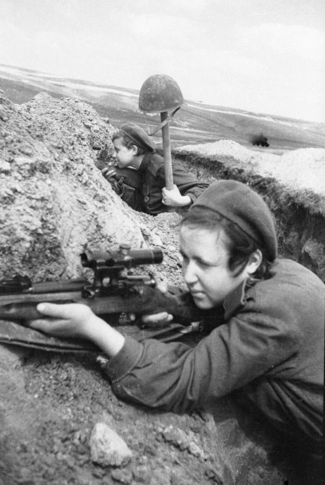 Советские женщины-снайперы: Мы косили гитлеровцев, как зрелое зерно 32