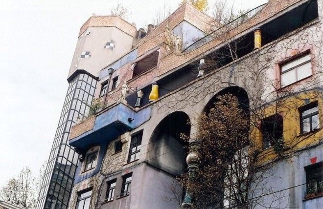Дом Хундертвассера (Hundertwasserhaus) Вена, Австрия 32