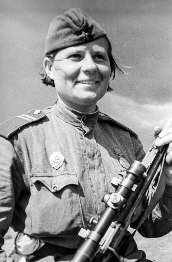Советские женщины-снайперы: Мы косили гитлеровцев, как зрелое зерно 34