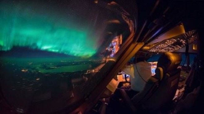 Завораживающие фотографии Земли из кабины пилота (22 шт) 46