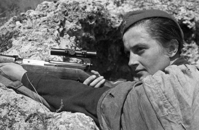 Советские женщины-снайперы: Мы косили гитлеровцев, как зрелое зерно 35