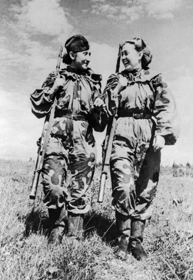 Советские женщины-снайперы: Мы косили гитлеровцев, как зрелое зерно 35