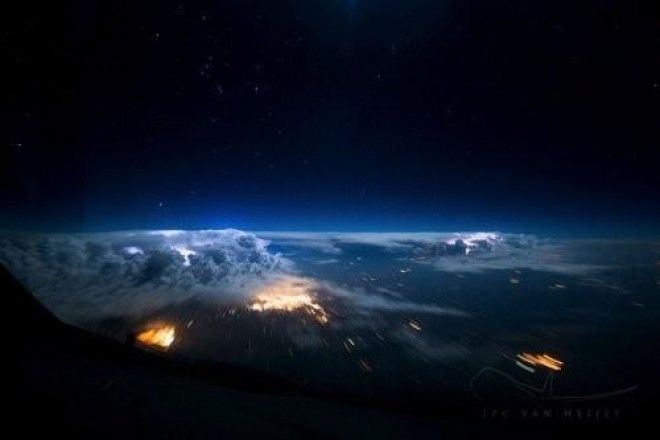 Завораживающие фотографии Земли из кабины пилота (22 шт) 43