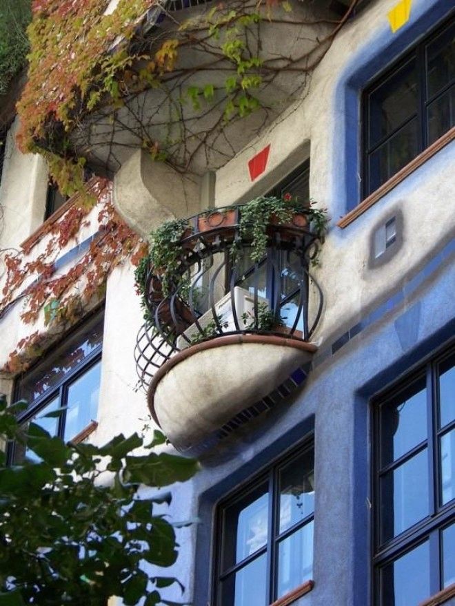 Дом Хундертвассера (Hundertwasserhaus) Вена, Австрия 40