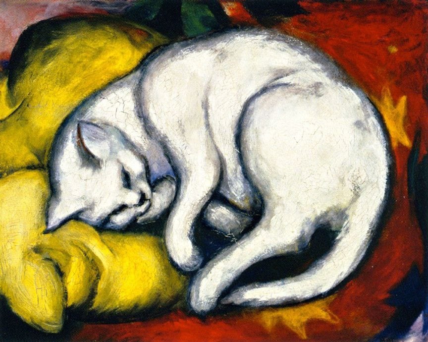 12 котов на картинах знаменитых художников, которые изобразили питомцев в своём неповторимом стиле 37