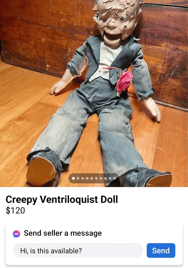17 случаев, когда люди находили жутких кукол, которые выглядят так, будто они одержимы силами зла 59