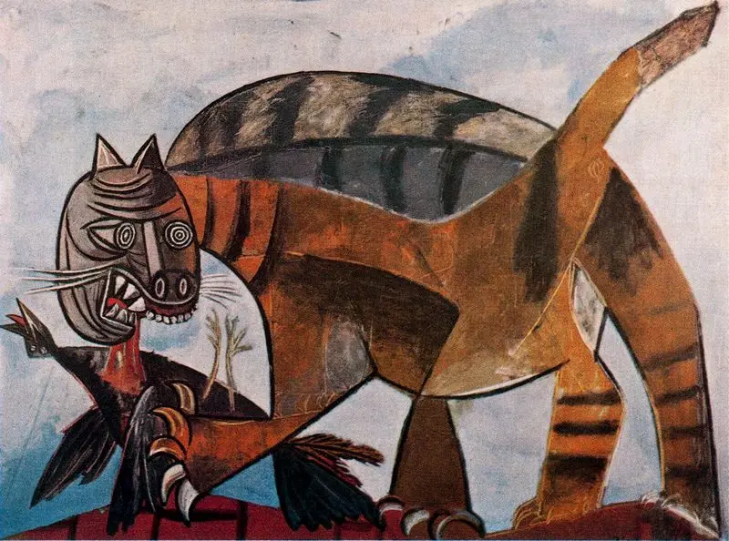 12 котов на картинах знаменитых художников, которые изобразили питомцев в своём неповторимом стиле 42