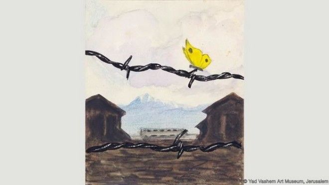 Искусство и Холокост: 9 пронзительных картин, написанных узниками концлагерей 34