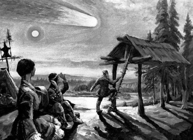 Как упал Тунгусский метеорит 18