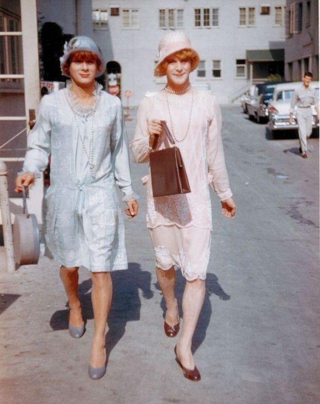 Каким мог быть фильм В джазе только девушки в цвете: редкие архивные снимки 57