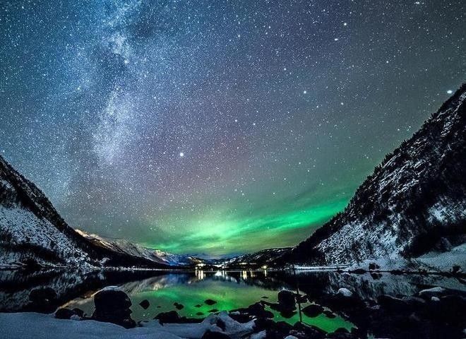 Зимняя Норвегия: удивительные фото, от которых захватывает дух 40
