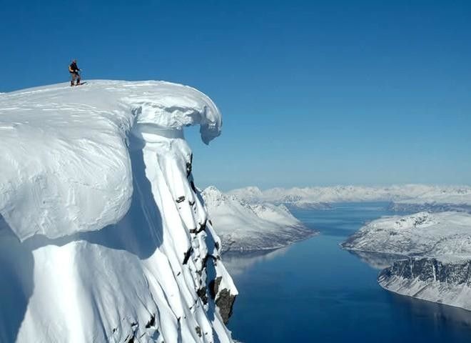 Зимняя Норвегия: удивительные фото, от которых захватывает дух 37