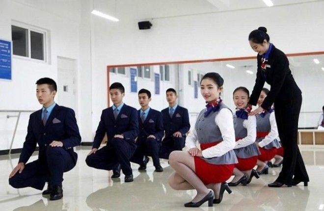 Не каждый спецназовец сможет стать китайской стюардессой. Серьезно! 31