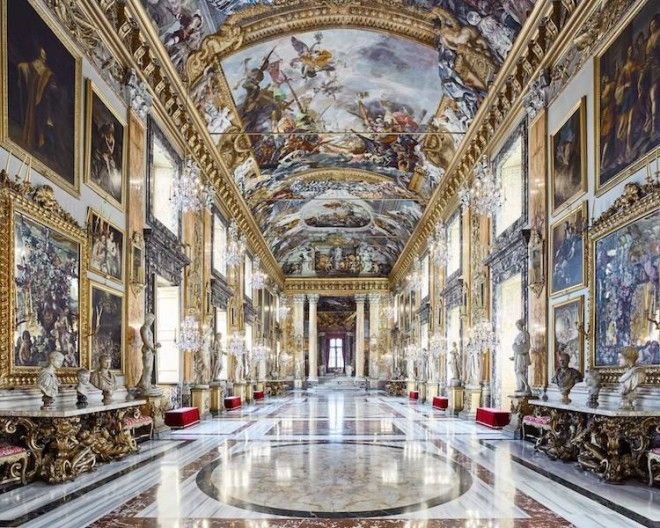 Интерьеры итальянских дворцов, от которых глаз невозможно оторвать 42