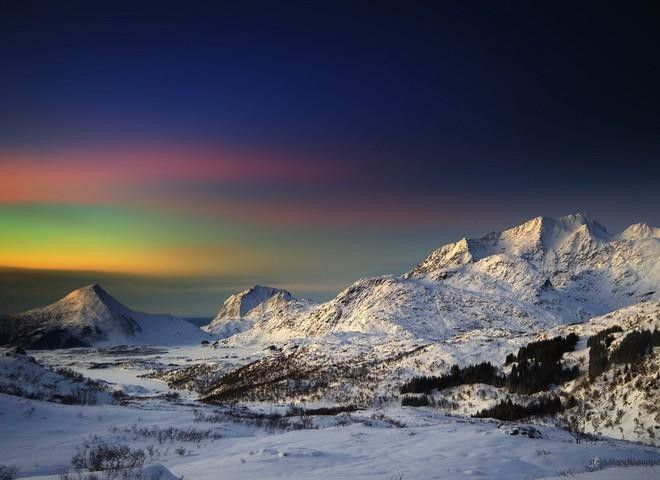 Зимняя Норвегия: удивительные фото, от которых захватывает дух 34