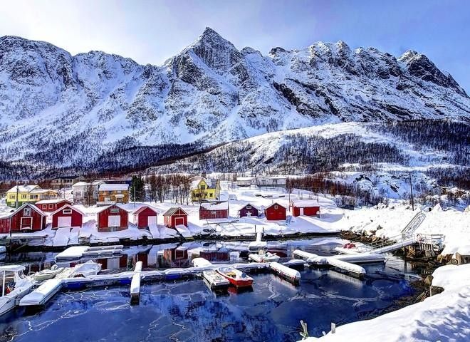 Зимняя Норвегия: удивительные фото, от которых захватывает дух 43