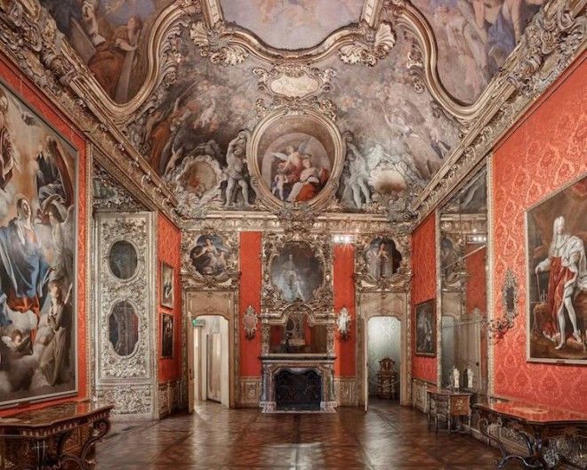 Интерьеры итальянских дворцов, от которых глаз невозможно оторвать 40