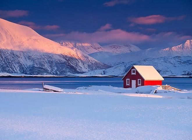 Зимняя Норвегия: удивительные фото, от которых захватывает дух 35