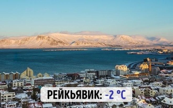 16 интересных изображений о том, сколько градусов зимой в разных городах планеты 40