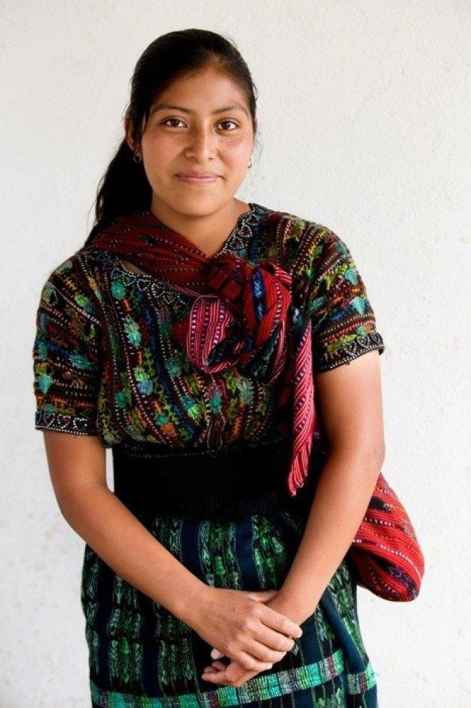 Девушка из народа Какчикели Майя Солола Гватемала Автор Александр Химушин