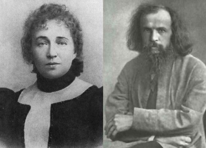Дмитрий Менделеев и его вторая жена Анна Попова Фото ownlibru
