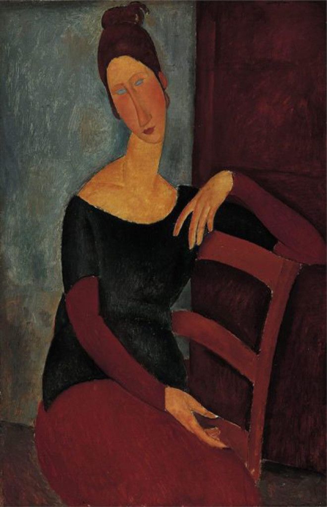 Jeanne Hebuterne 1918 г Автор Amedeo Modigliani