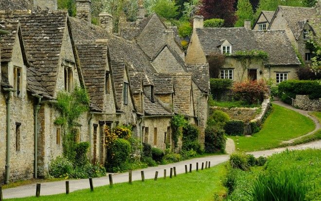 Байбери самая красивая деревня в Англии 1